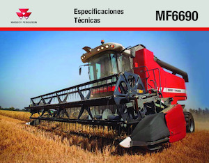 Зърнокомбайн Massey Ferguson MF 6690