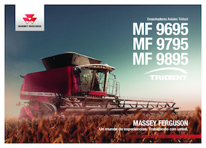 Зърнокомбайн Massey Ferguson MF 9895