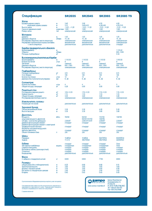 Зърнокомбайн Sampo Rosenlew SR 2065 Spezial