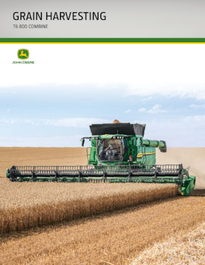 Зърнокомбайн John Deere T6 800