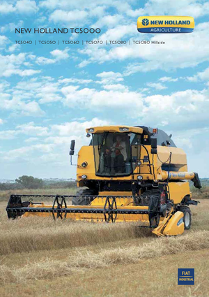 Зърнокомбайн New Holland TC 5070 SCR