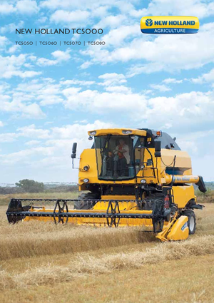 Зърнокомбайн New Holland TC 5070 SCR