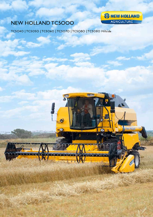 Зърнокомбайн New Holland TC 5070 SCR
