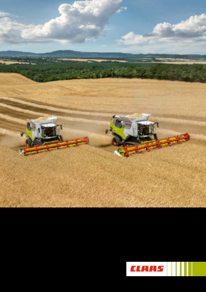 Зърнокомбайн Claas Trion 720 Terra Trac