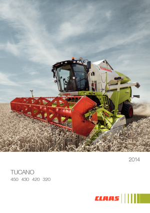 Зърнокомбайн Claas Tucano 420