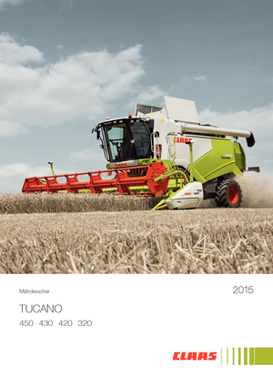Зърнокомбайн Claas Tucano 450