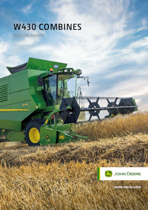 Зърнокомбайн John Deere W430