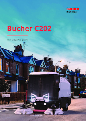 Компактни машини за метене Bucher-Schörling C202