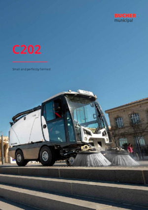 Компактни машини за метене Bucher-Schörling C202