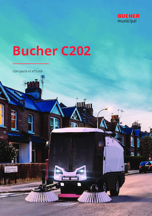 Компактни машини за метене Bucher-Schörling C202