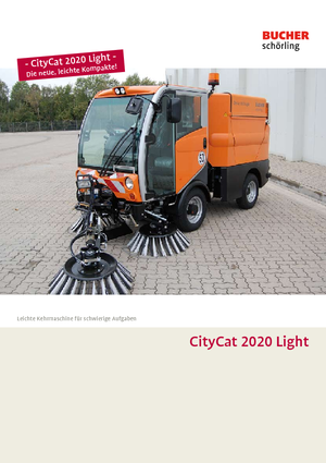 Компактни машини за метене Bucher-Schörling CityCat 2020 XL