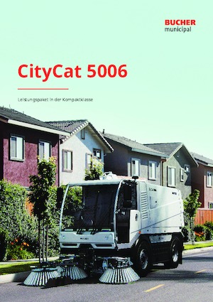 Компактни машини за метене Bucher-Schörling CityCat 5006