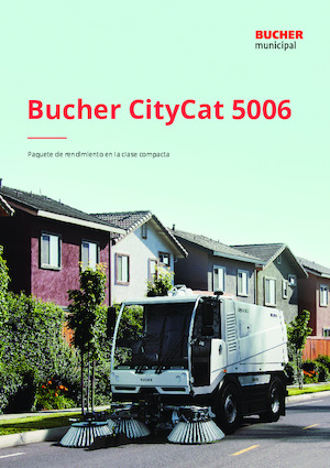 Компактни машини за метене Bucher-Schörling CityCat 5006