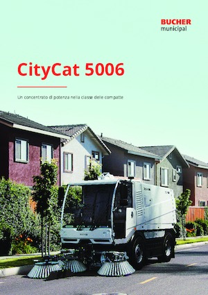 Компактни машини за метене Bucher-Schörling CityCat 5006