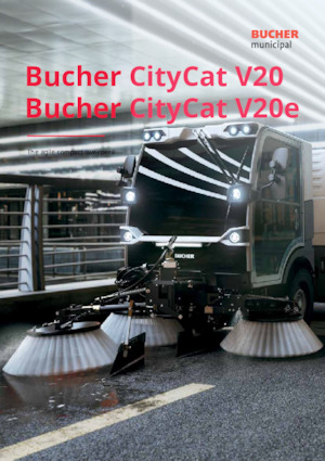 Компактни машини за метене Bucher-Schörling CityCat V20