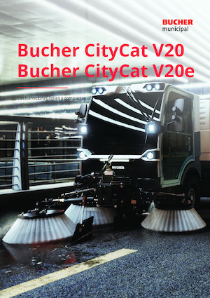 Компактни машини за метене Bucher-Schörling CityCat V20