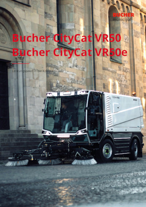 Компактни машини за метене Bucher-Schörling CityCat VR50