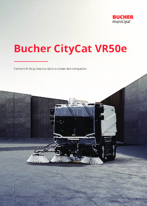 Компактни машини за метене Bucher-Schörling CityCat VR50e XL