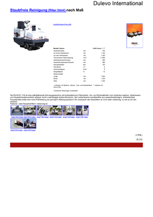 Компактни машини за метене Dulevo Dulevo 1100 Futura DL