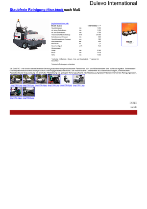 Компактни машини за метене Dulevo Dulevo 1750/100 Elite EH