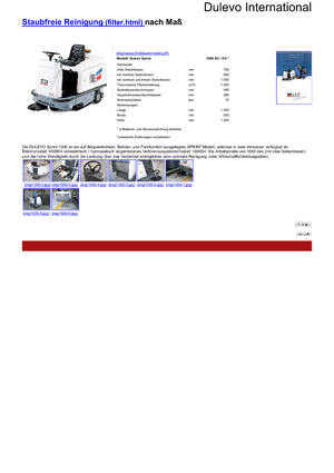 Компактни машини за метене Dulevo Dulevo Sprint 1000 EH