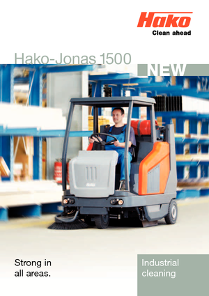 Компактни машини за метене Hako Jonas 1500 D