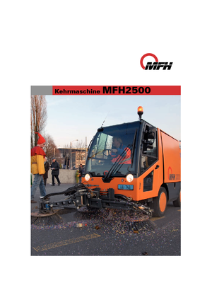 Компактни машини за метене Schmidt MFH 2500
