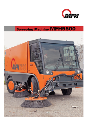 Компактни машини за метене Schmidt MFH 5500