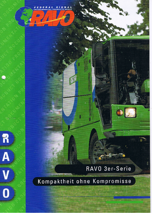 Компактни машини за метене Ravo Ravo 340 CD