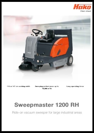 Компактни машини за метене Hako Sweepmaster D 1200 RH