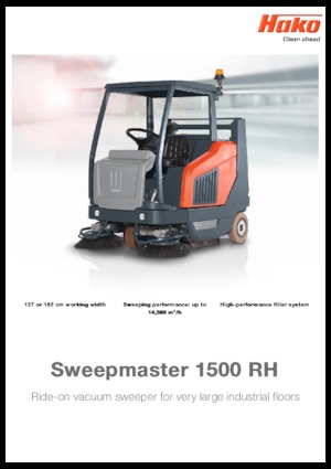 Компактни машини за метене Hako Sweepmaster D 1500 RH