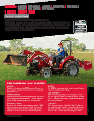 Общински трактори Mahindra 1626