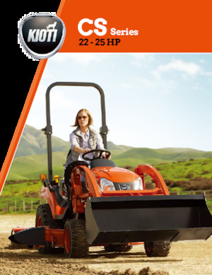 Общински трактори Kioti CS2510 