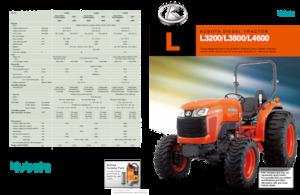 Общински трактори Kubota L3800HST