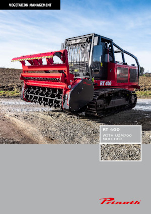 Общински трактори Prinoth RT 400