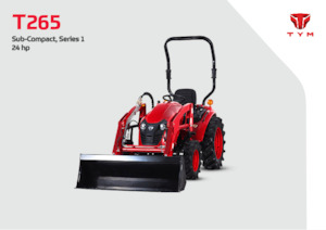 Общински трактори TYM T265