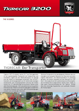 Общински трактори Carraro Tigrecar 3200 GST