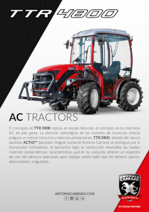 Общински трактори Carraro TTR 4800 HST