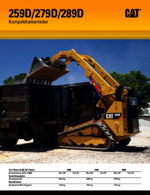 Челни товарачи Caterpillar 259D