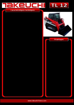 Челни товарачи Takeuchi TL 12