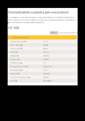 Монтируеми повърхностни вибратори Epiroc HC 150 