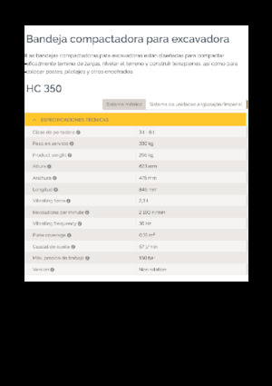 Монтируеми повърхностни вибратори Epiroc HC 350 