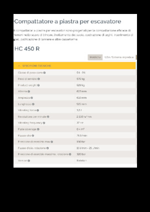 Монтируеми повърхностни вибратори Epiroc HC 450 R 