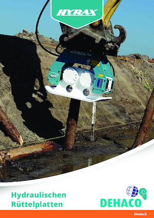 Монтируеми повърхностни вибратори Dehaco HYRAX 125