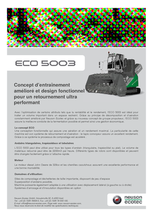 Обръщачи на компост Neuson-Ecotec ECO 5003