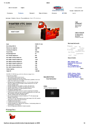 Обръщачи на компост Seko Panter VTC 3000