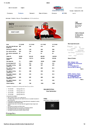 Обръщачи на компост Seko SCV 470 MD