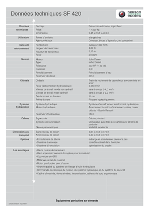 Обръщачи на компост Neuson-Ecotec SF 420