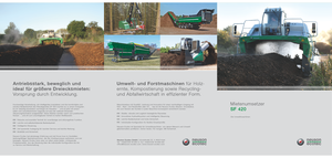 Обръщачи на компост Neuson-Ecotec SF 420