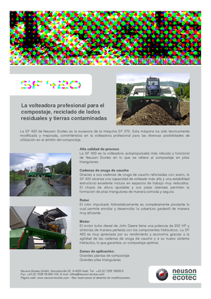Обръщачи на компост Neuson-Ecotec SF 420